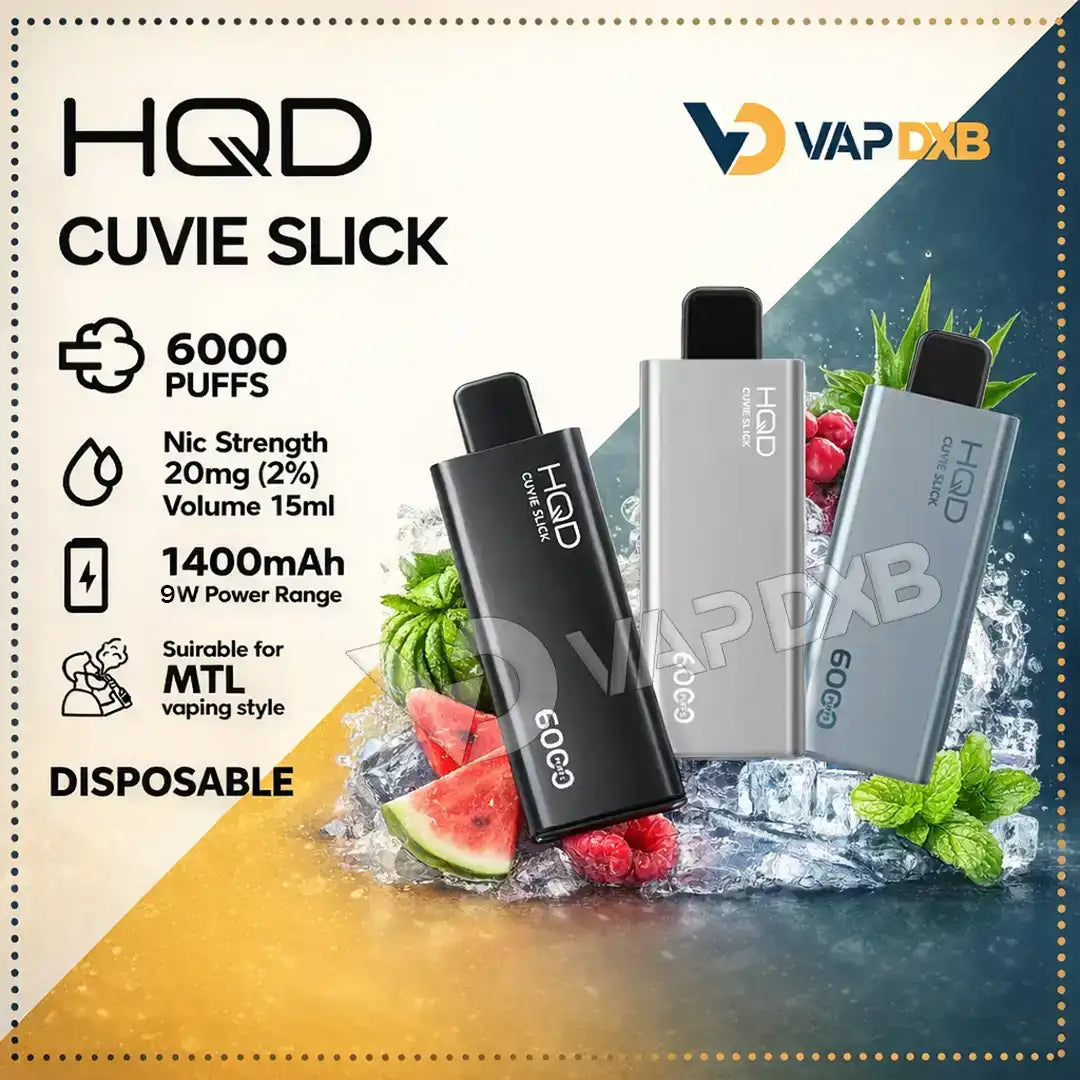 HQD Cuvie slick 6000